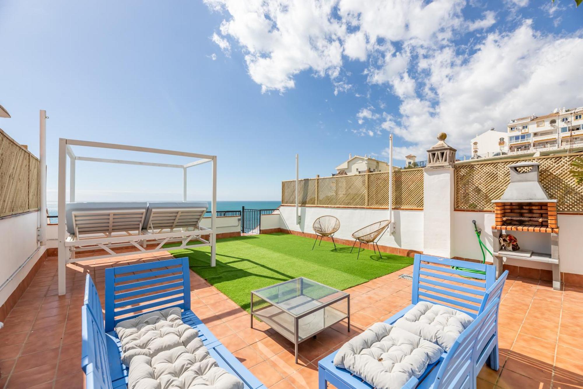 Vb Carvajal Sea Views 2br Penthouse Apartment Benalmadena